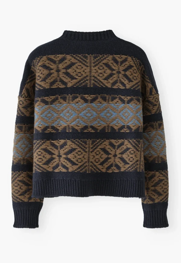 Women Wrap London Knitwear*Fair Isle Cardigan