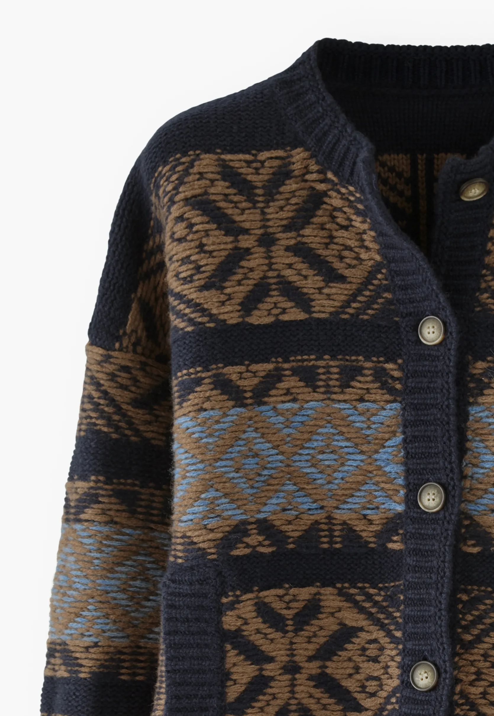 fair_isle_cardigan_4.webp Women Wrap London Knitwear*Fair Isle Cardigan