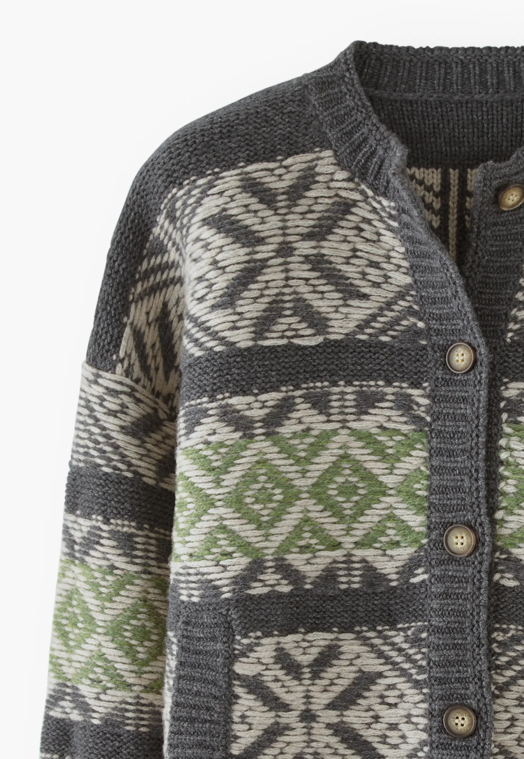 fair_isle_cardigan_6.webp Women Wrap London Knitwear*Fair Isle Cardigan