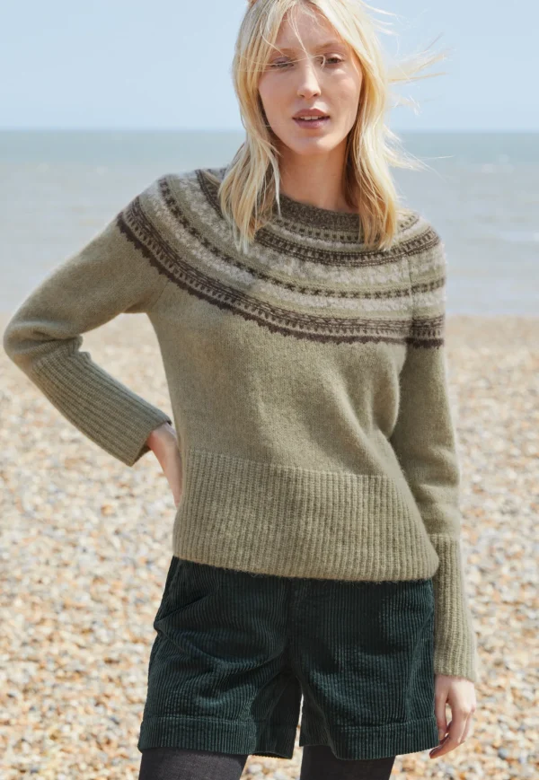 Women Wrap London Knitwear*Fair Isle Sweater