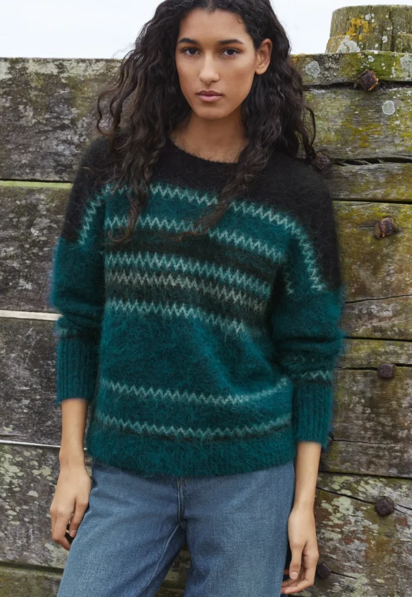 Women Wrap London Knitwear*Fair Isle Sweater