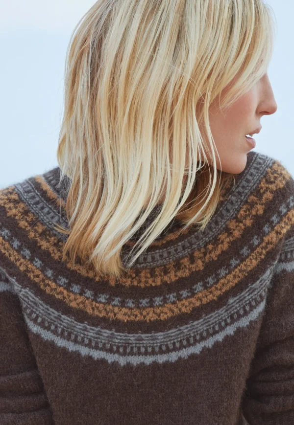 Women Wrap London Knitwear*Fair Isle Sweater