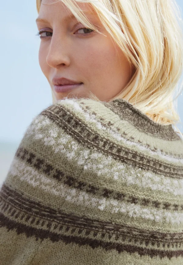 Women Wrap London Knitwear*Fair Isle Sweater