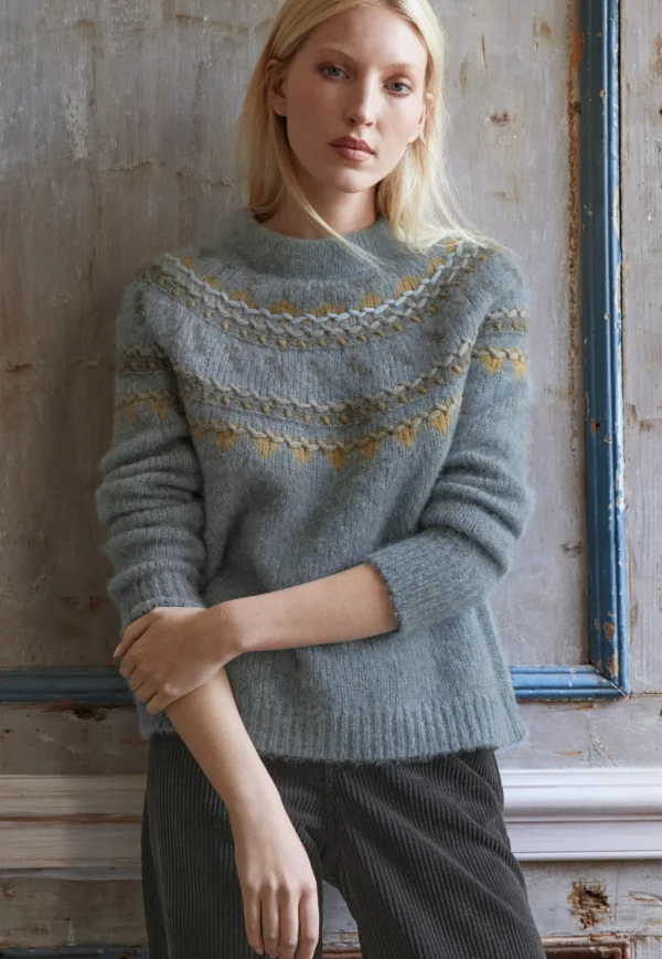 Women Wrap London Knitwear*Fair Isle Sweater