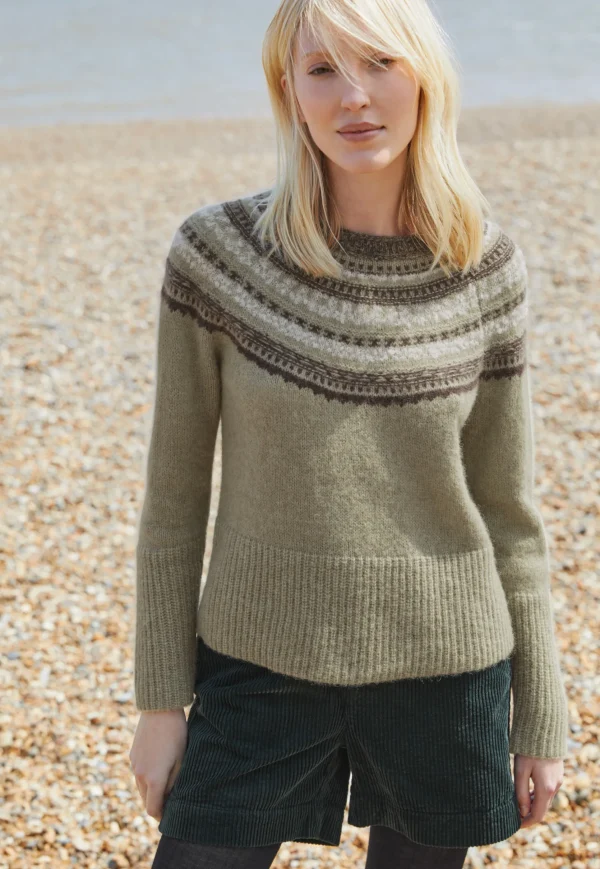 Women Wrap London Knitwear*Fair Isle Sweater