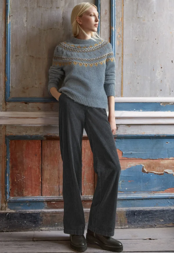 Women Wrap London Knitwear*Fair Isle Sweater