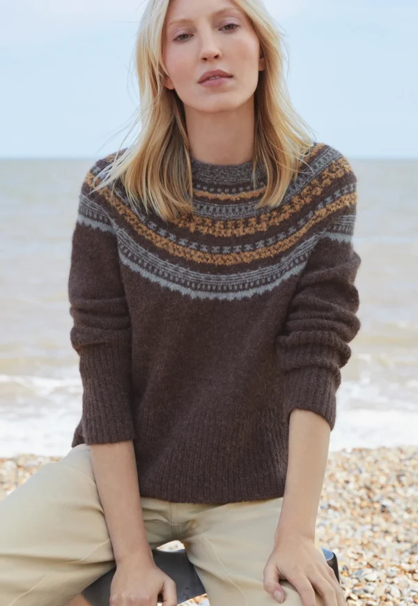 Women Wrap London Knitwear*Fair Isle Sweater