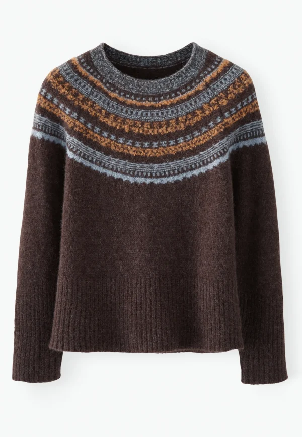 Women Wrap London Knitwear*Fair Isle Sweater