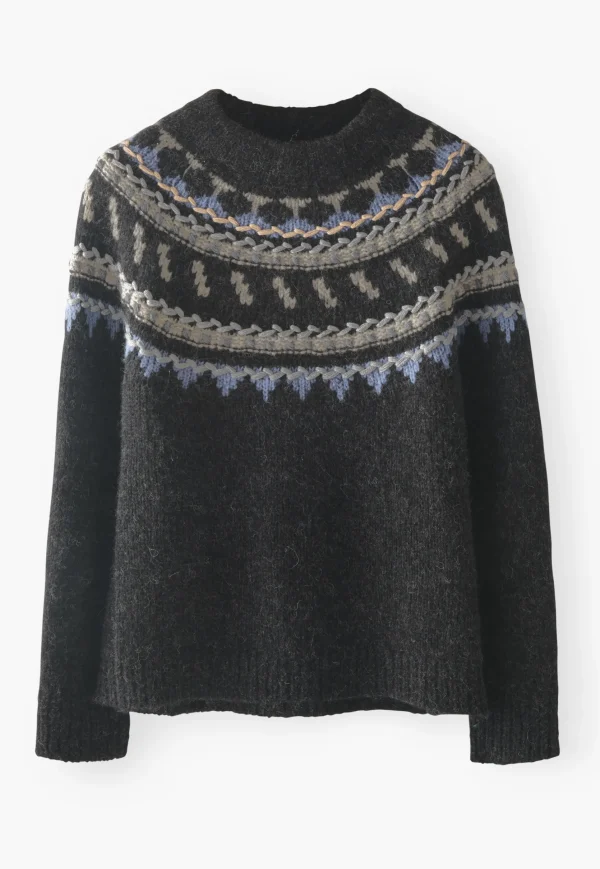 Women Wrap London Knitwear*Fair Isle Sweater