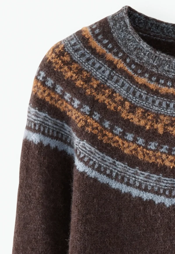 Women Wrap London Knitwear*Fair Isle Sweater