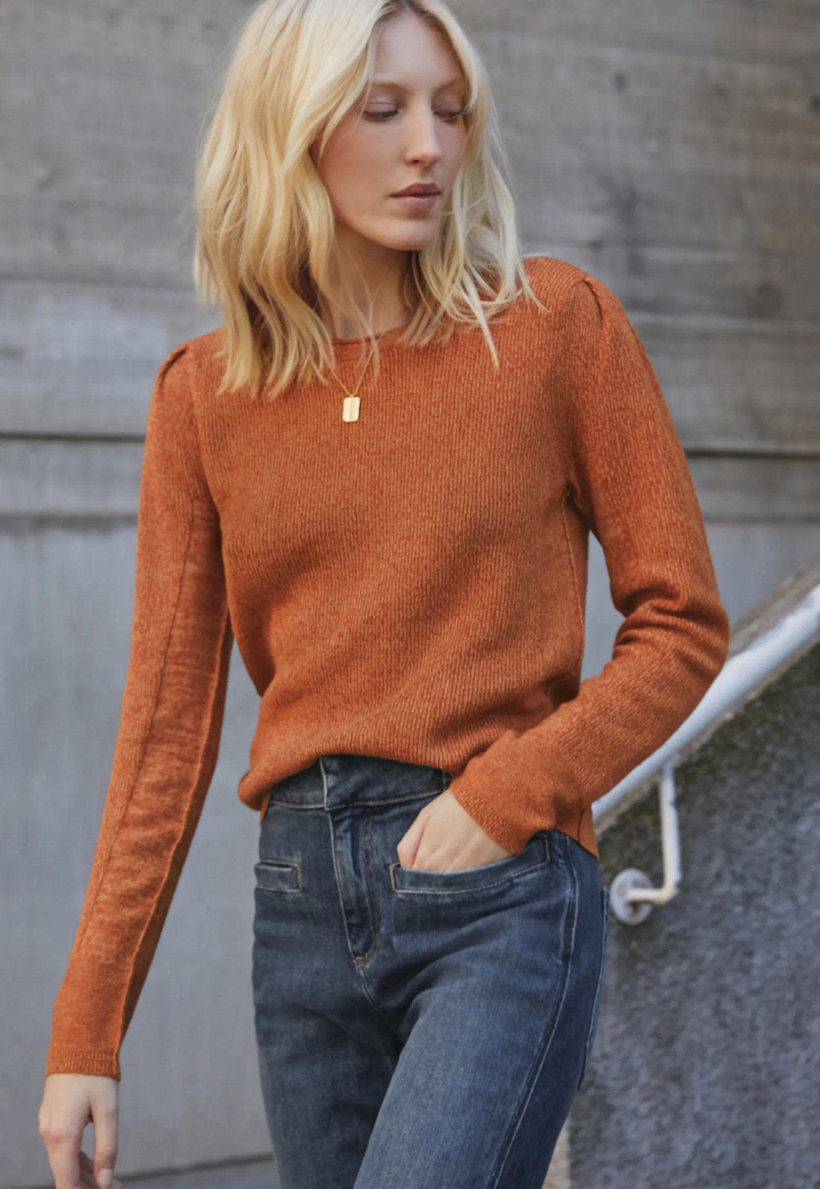 flecked_sweater_0-1.webp Women Wrap London Knitwear*Flecked Sweater