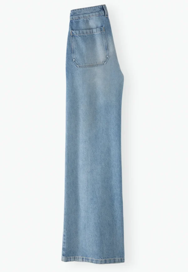 Women Wrap London Jeans & Trousers*Full Length Wide-Leg Jeans
