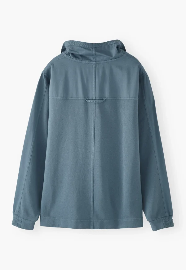 Women Wrap London Jersey Tops*Funnel-Neck Top