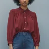 Women Wrap London Shirts & Tops*Gathered Blouse