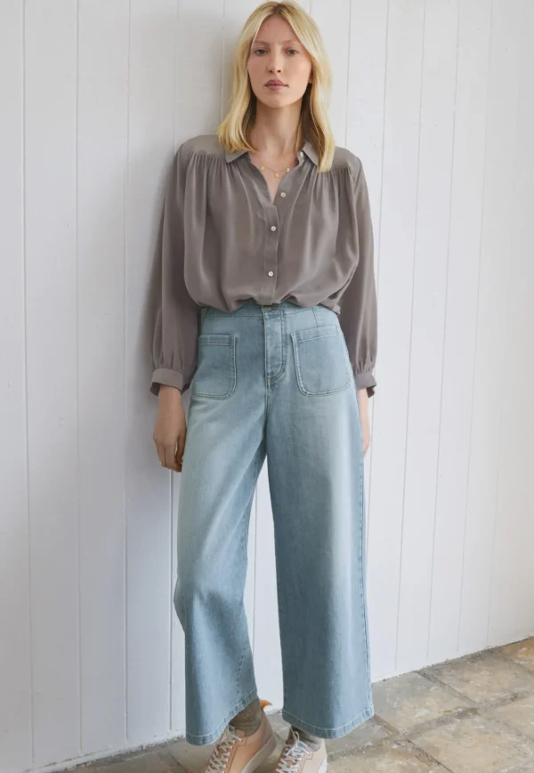 Women Wrap London Shirts & Tops*Gathered Blouse