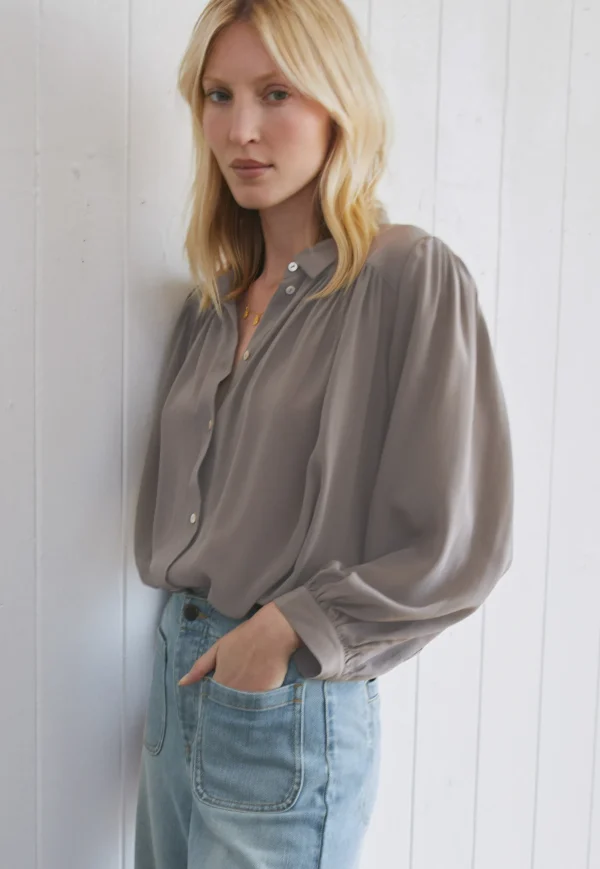 Women Wrap London Shirts & Tops*Gathered Blouse