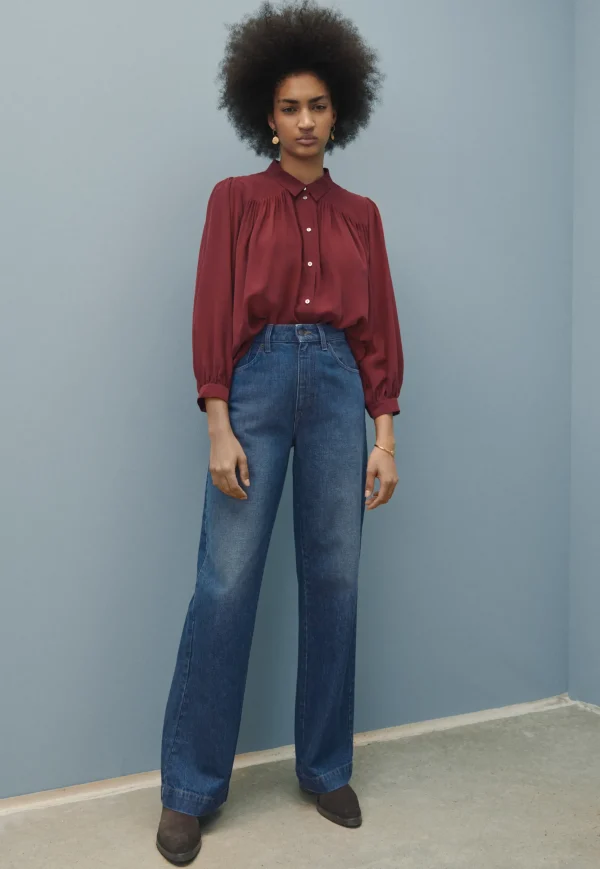 Women Wrap London Shirts & Tops*Gathered Blouse