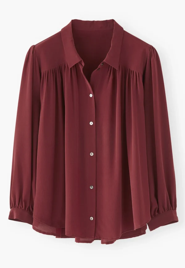 Women Wrap London Shirts & Tops*Gathered Blouse