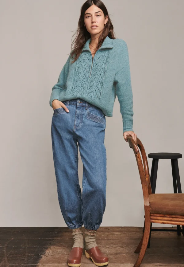 Women Wrap London Jeans & Trousers*Gathered-Cuff Jeans