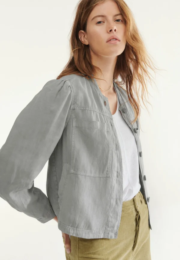 Women Wrap London Jackets & Coats*Gathered-Sleeve Jacket