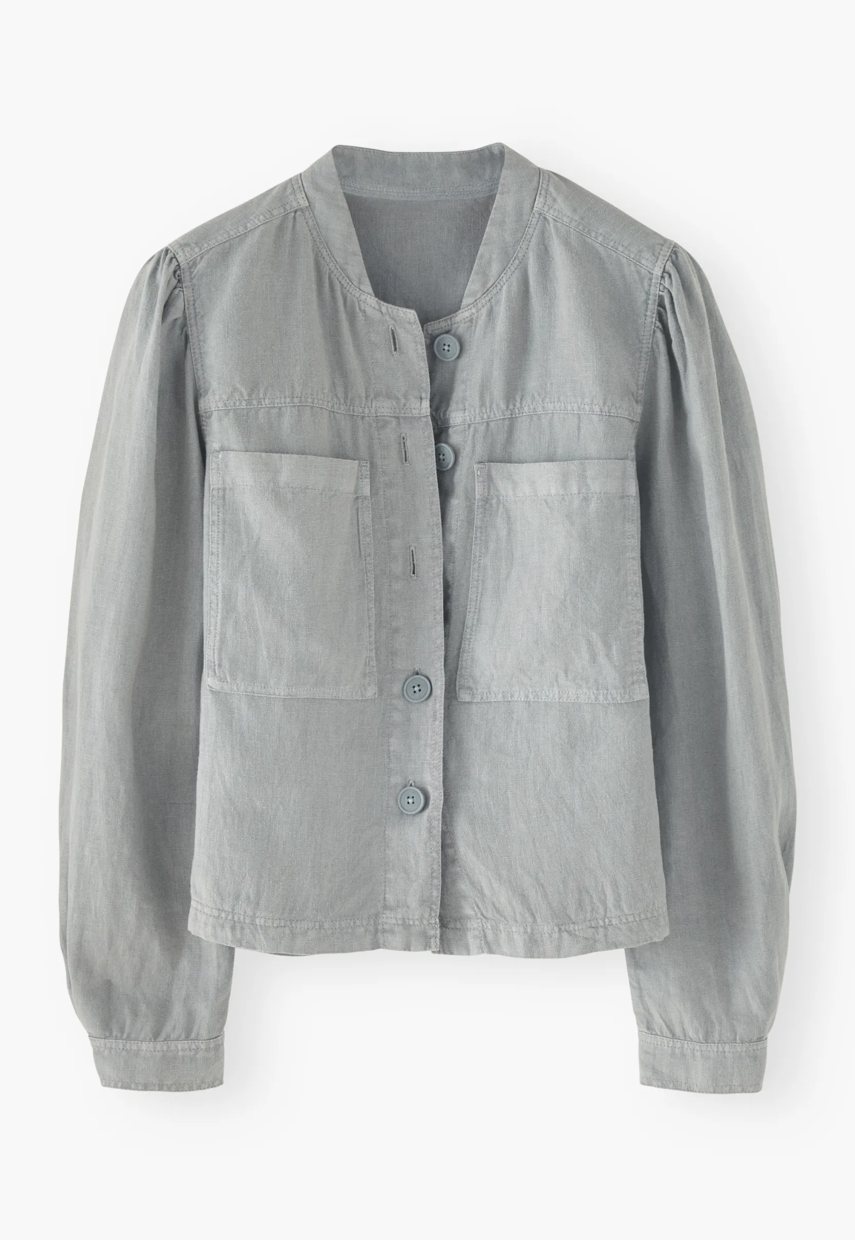 gatheredsleeve_jacket_3.webp Women Wrap London Jackets & Coats*Gathered-Sleeve Jacket
