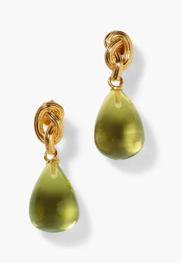 Women Wrap London Jewellery*Glass-Drop Earrings