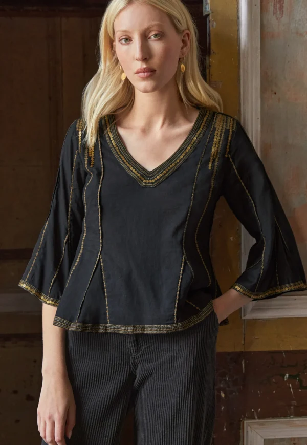 Women Wrap London Shirts & Tops*Godet Blouse