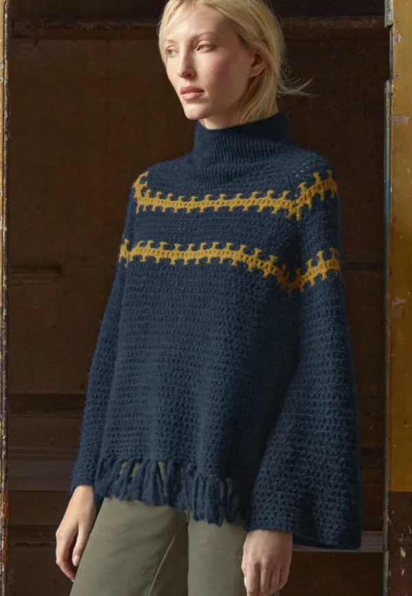 Women Wrap London Knitwear*Hand-Crochet Sweater