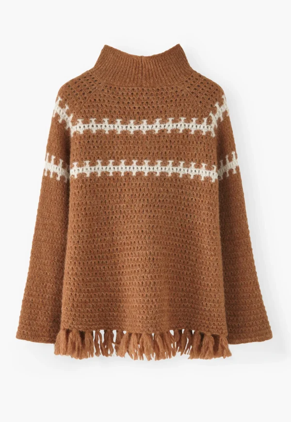 Women Wrap London Knitwear*Hand-Crochet Sweater