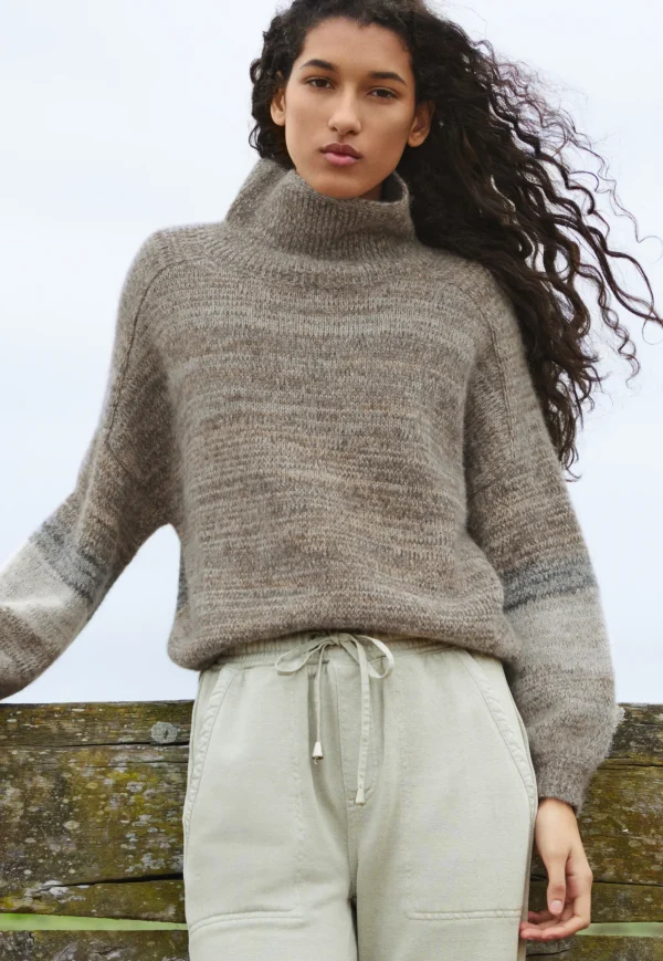 Women Wrap London Knitwear*High-Neck Sweater