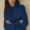 Women Wrap London Knitwear*High-Neck Sweater