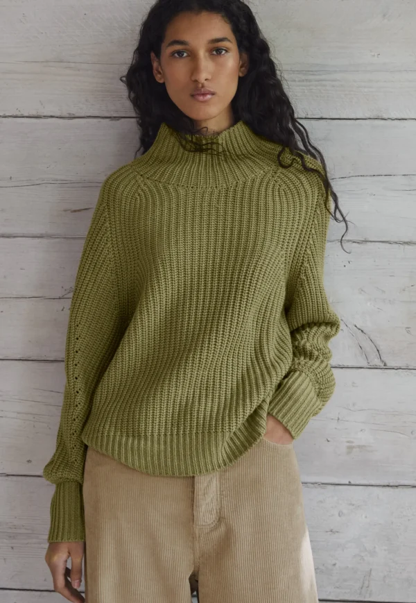 Women Wrap London Knitwear*High-Neck Sweater