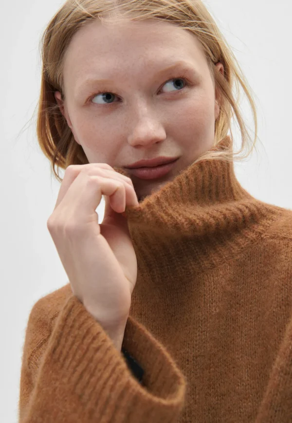 Women Wrap London Knitwear*High-Neck Sweater