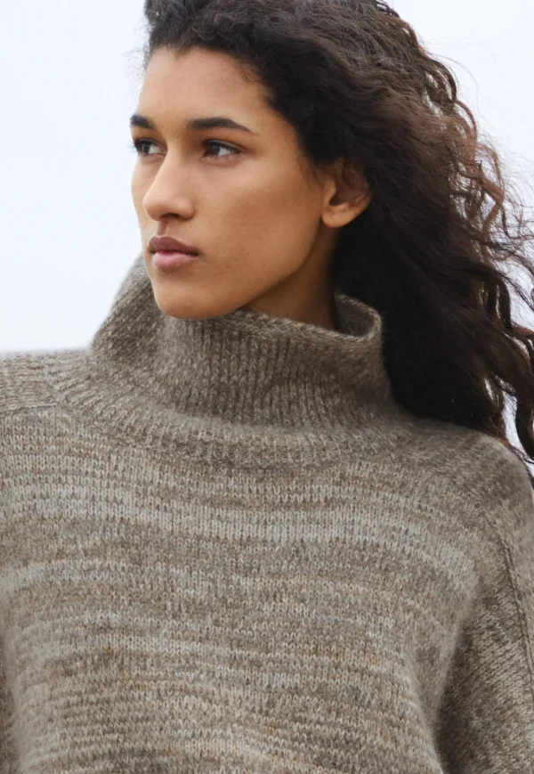 Women Wrap London Knitwear*High-Neck Sweater
