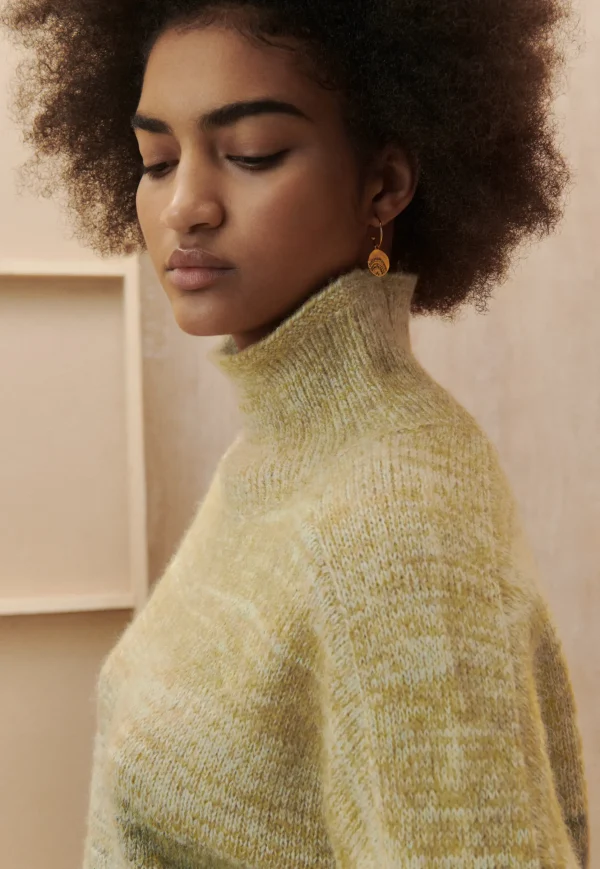 Women Wrap London Knitwear*High-Neck Sweater