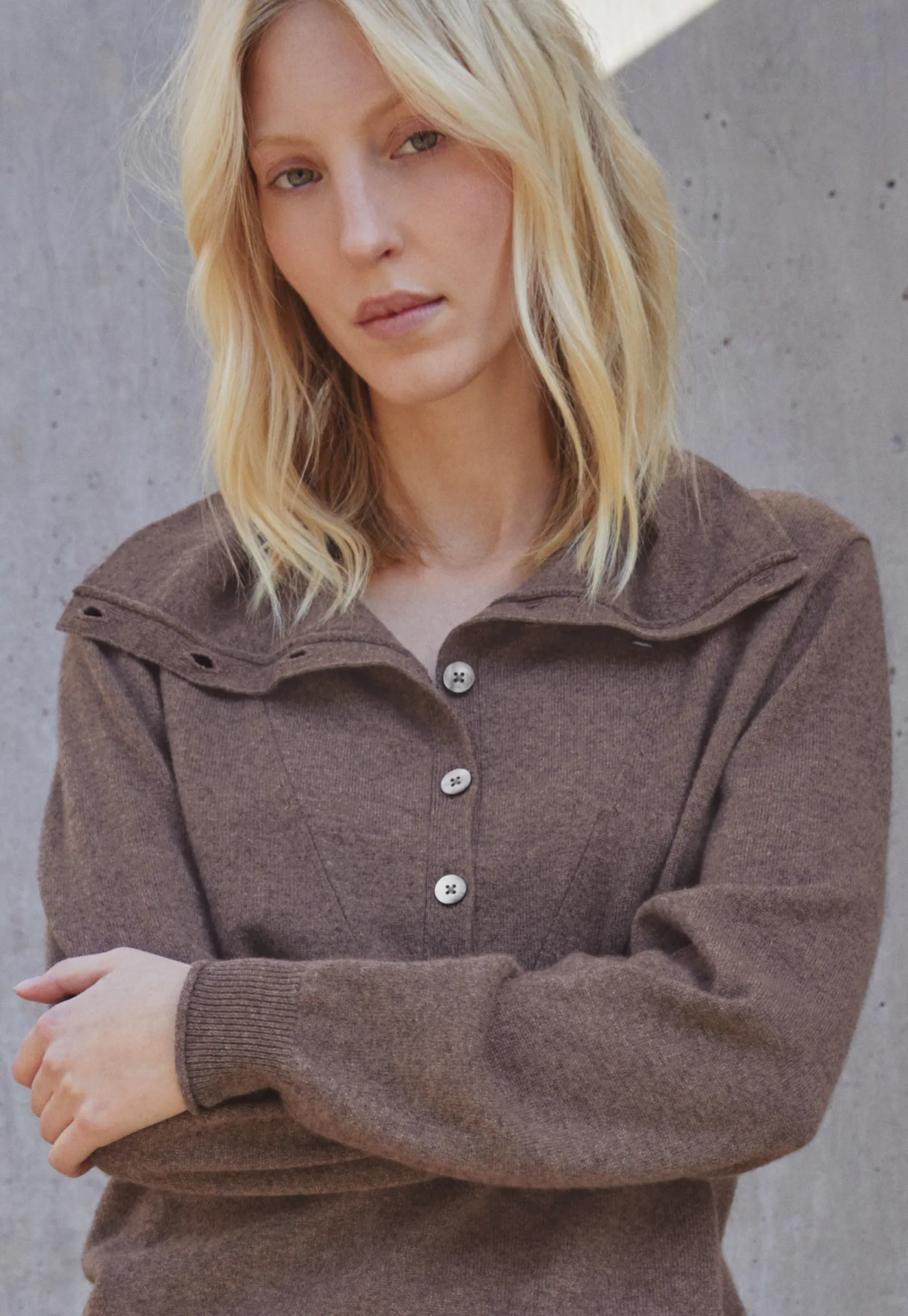 highneck_sweater_1-3.webp Women Wrap London Knitwear*High-Neck Sweater
