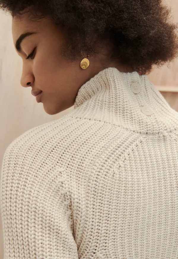 Women Wrap London Knitwear*High-Neck Sweater