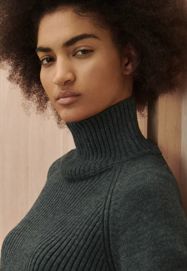 Women Wrap London Knitwear*High-Neck Sweater