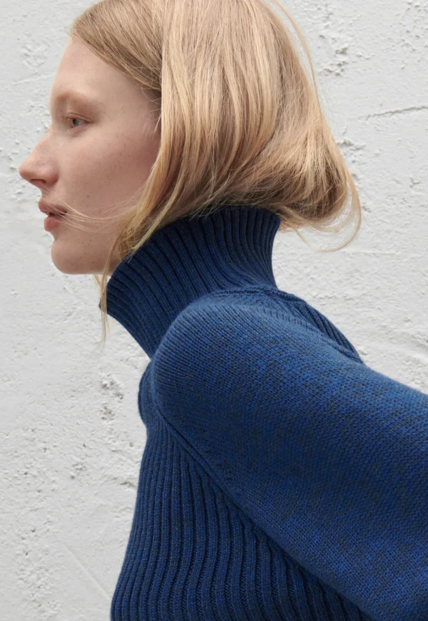 Women Wrap London Knitwear*High-Neck Sweater
