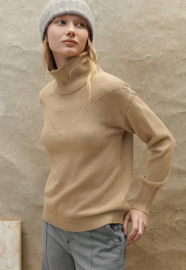 Women Wrap London Knitwear*High-Neck Sweater