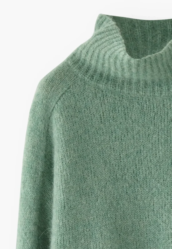 Women Wrap London Knitwear*High-Neck Sweater