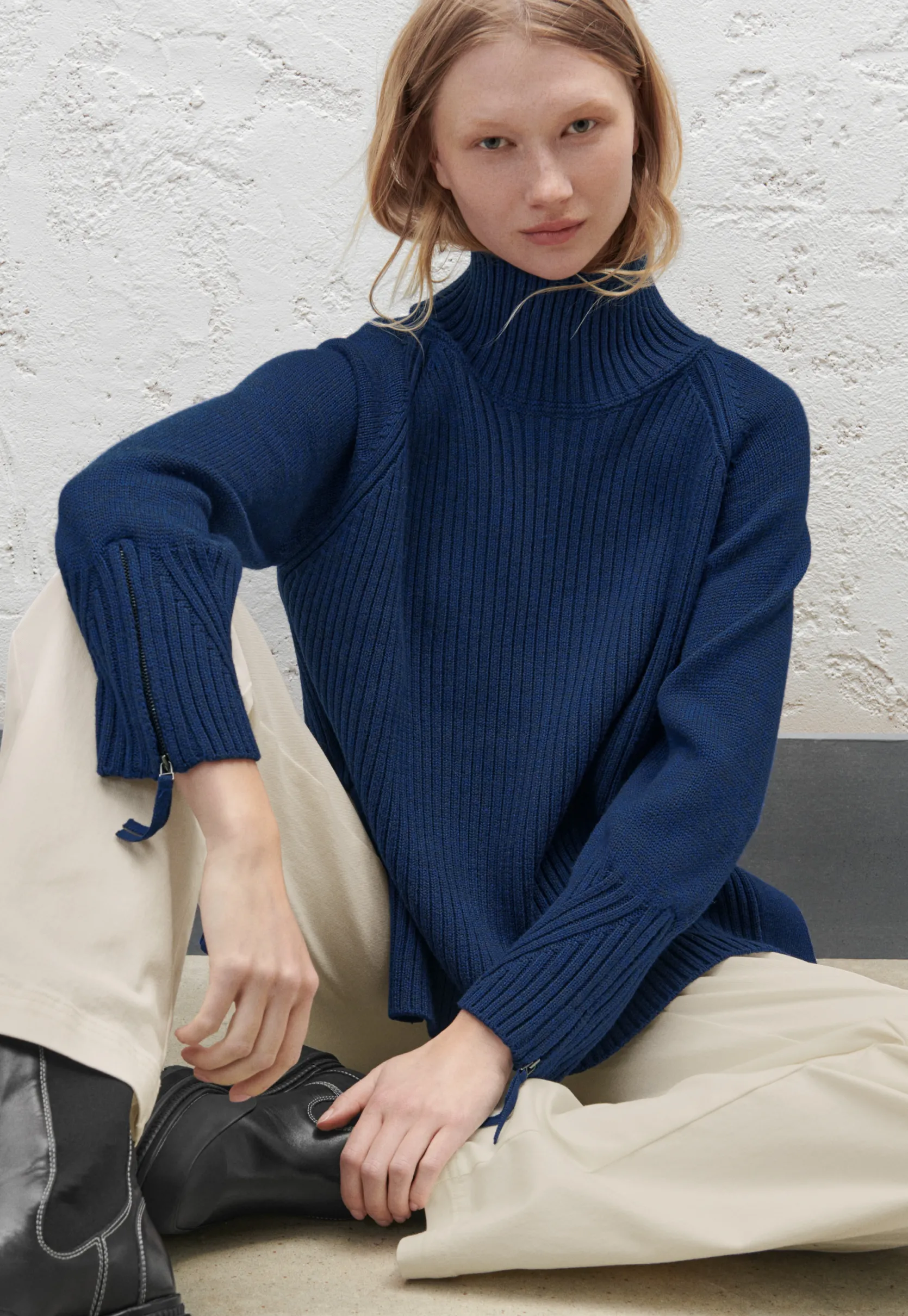 highneck_sweater_4-2.webp Women Wrap London Knitwear*High-Neck Sweater