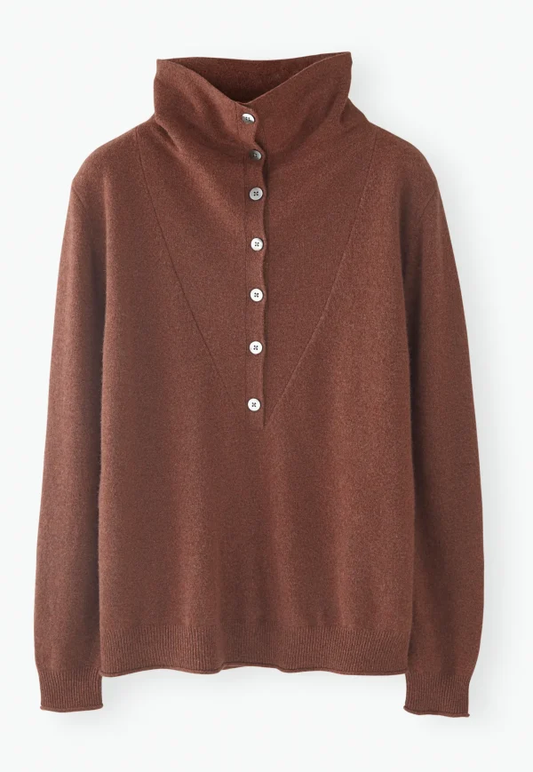 Women Wrap London Knitwear*High-Neck Sweater