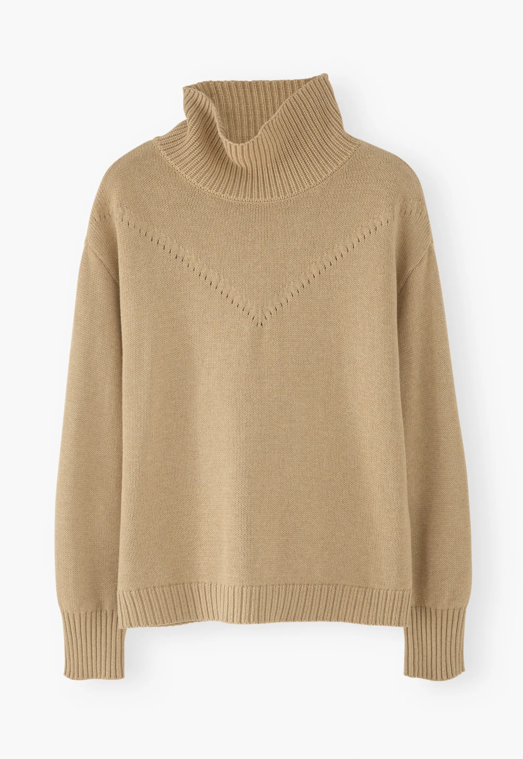 highneck_sweater_4.webp Women Wrap London Knitwear*High-Neck Sweater