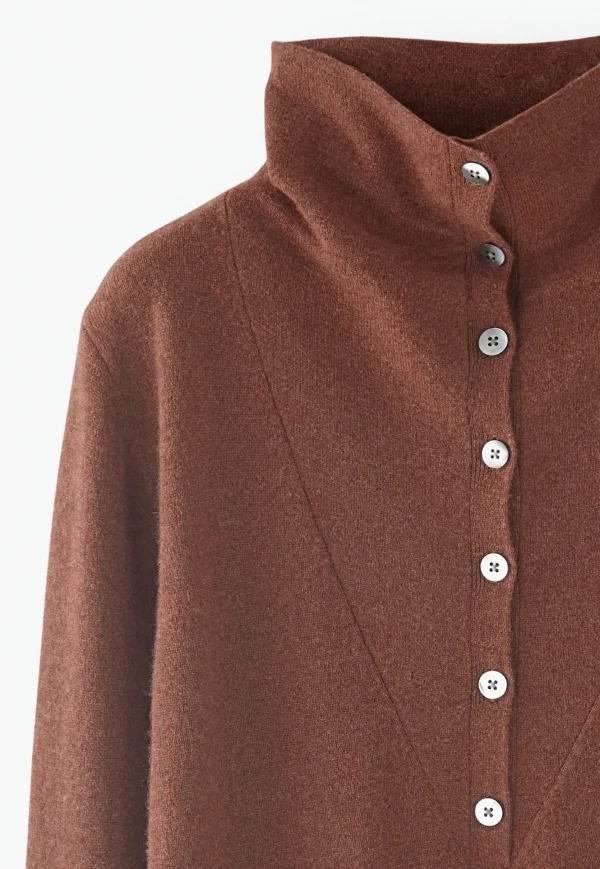 Women Wrap London Knitwear*High-Neck Sweater
