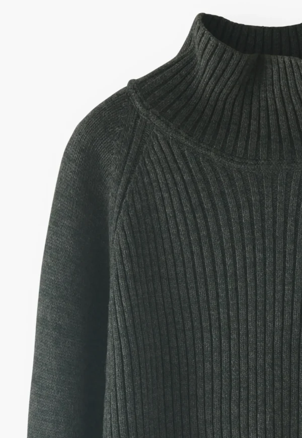 Women Wrap London Knitwear*High-Neck Sweater