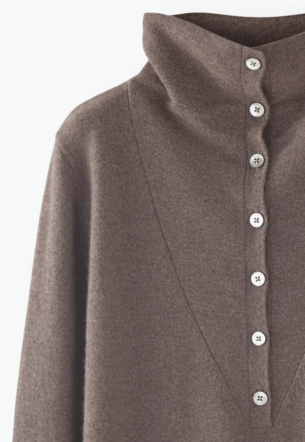 Women Wrap London Knitwear*High-Neck Sweater