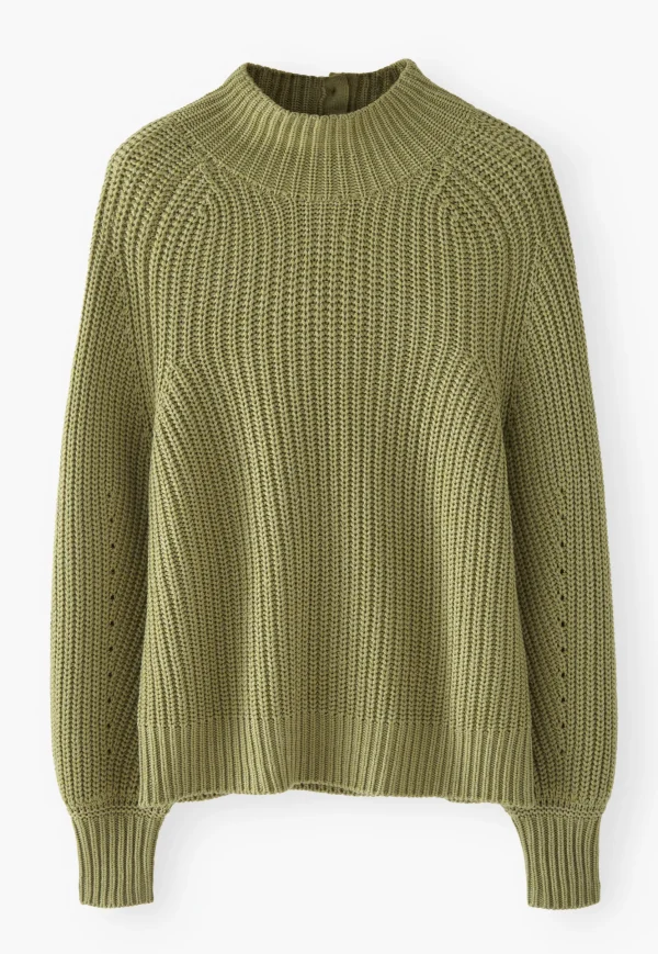 Women Wrap London Knitwear*High-Neck Sweater
