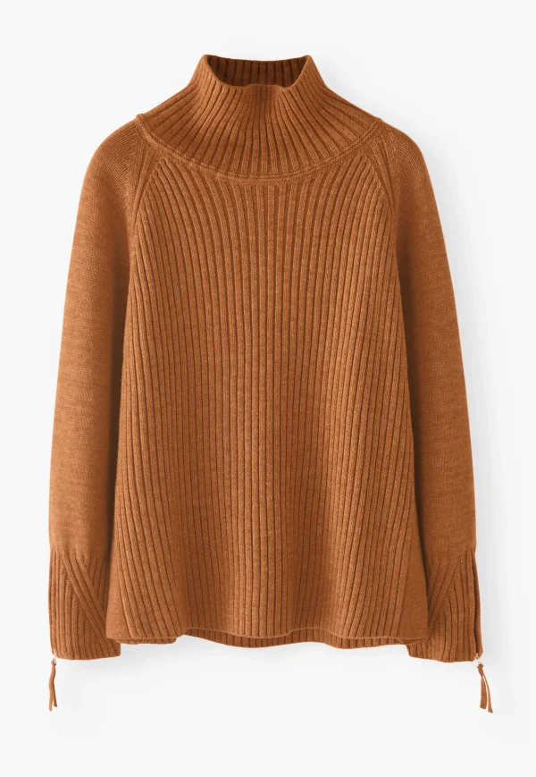 Women Wrap London Knitwear*High-Neck Sweater