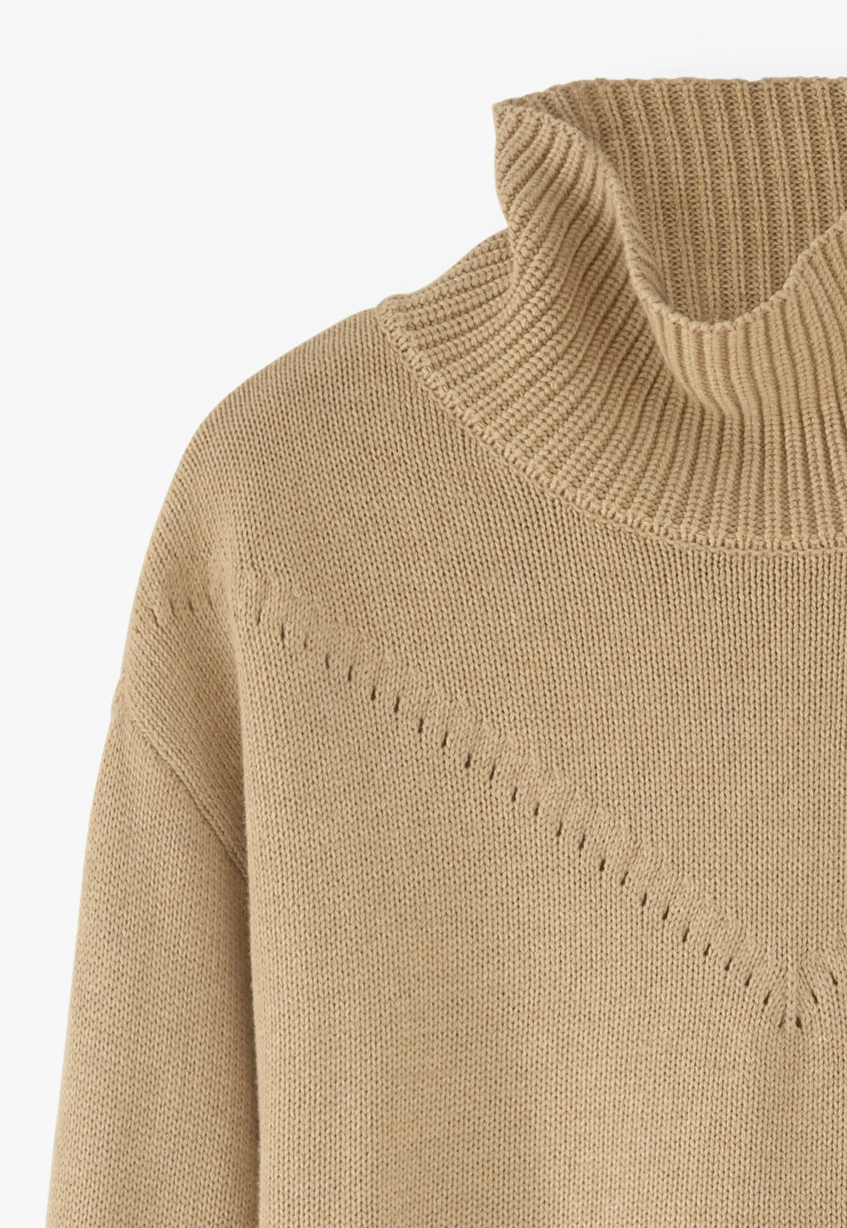highneck_sweater_6.webp Women Wrap London Knitwear*High-Neck Sweater